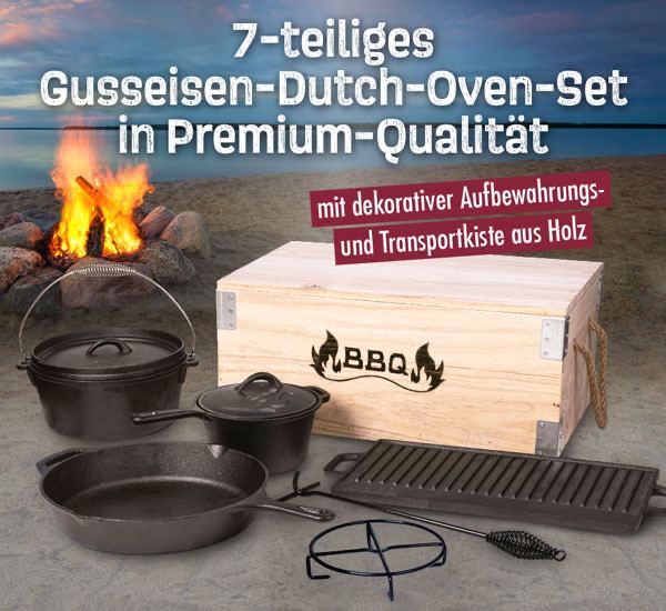 Dutch-Oven-Set 7-teilig